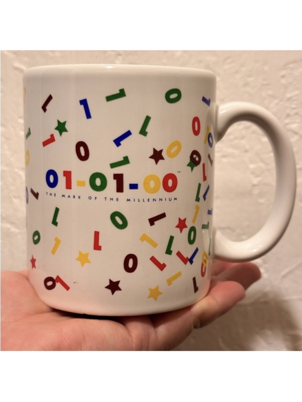 01-01-00 Mark of‎ the Millennium At Home International Coffee Mug 2000 - Rare